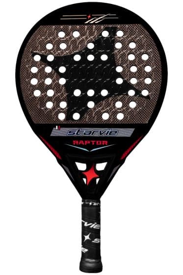 Pala de Padel Starvie Raptor Black LTD