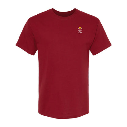 Playera Deportiva Lito Constructor Rojo Cardenal