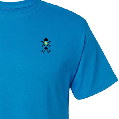 Playera Deportiva Lito Apple Azul Turquesa