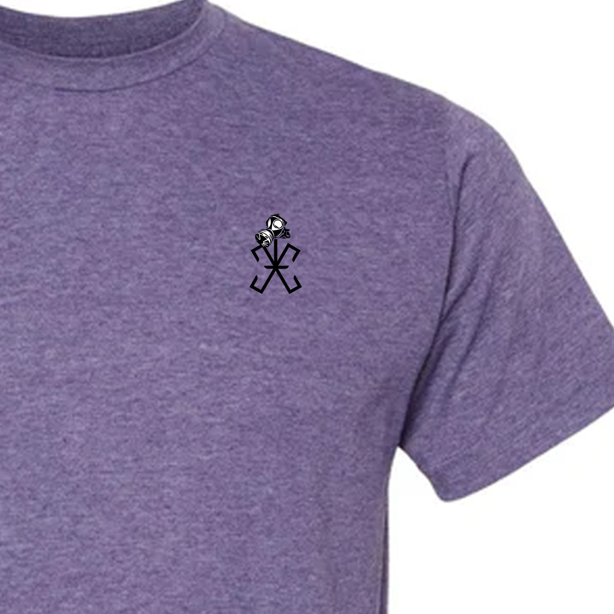 Playera Deportiva Lito Toxic Morado Jaspeado