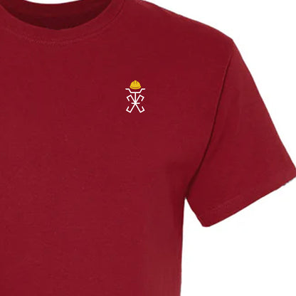 Playera Deportiva Lito Constructor Rojo Cardenal