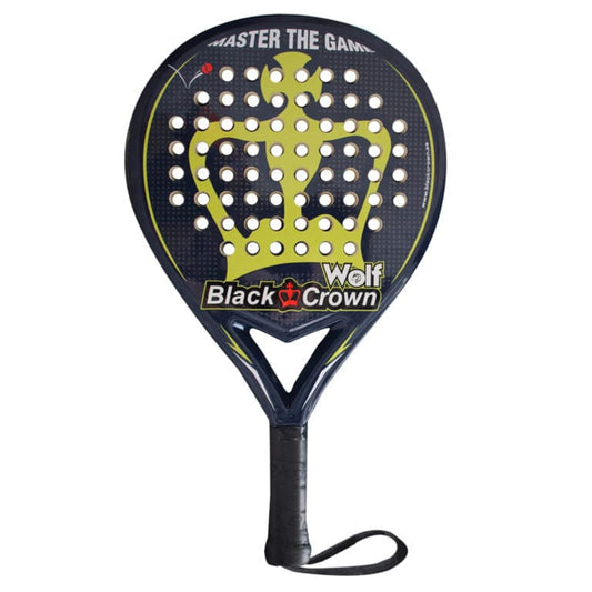 Pala de Padel Black Crown Wolf - Bandeja.mx