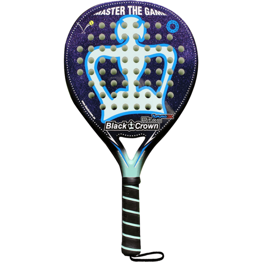 Pala de Padel Black Crown Piton Nakano 3K - Bandeja.mx