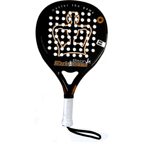 Pala de Padel Black Crown Piton Junior - Bandeja.mx