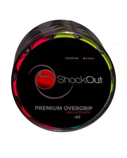 Caja X60 ShockOut Overgrip Premium Color Mix Perforado