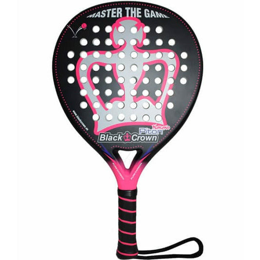 Pala de Padel Black Crown Piton Nakano Rosa - Bandeja.mx