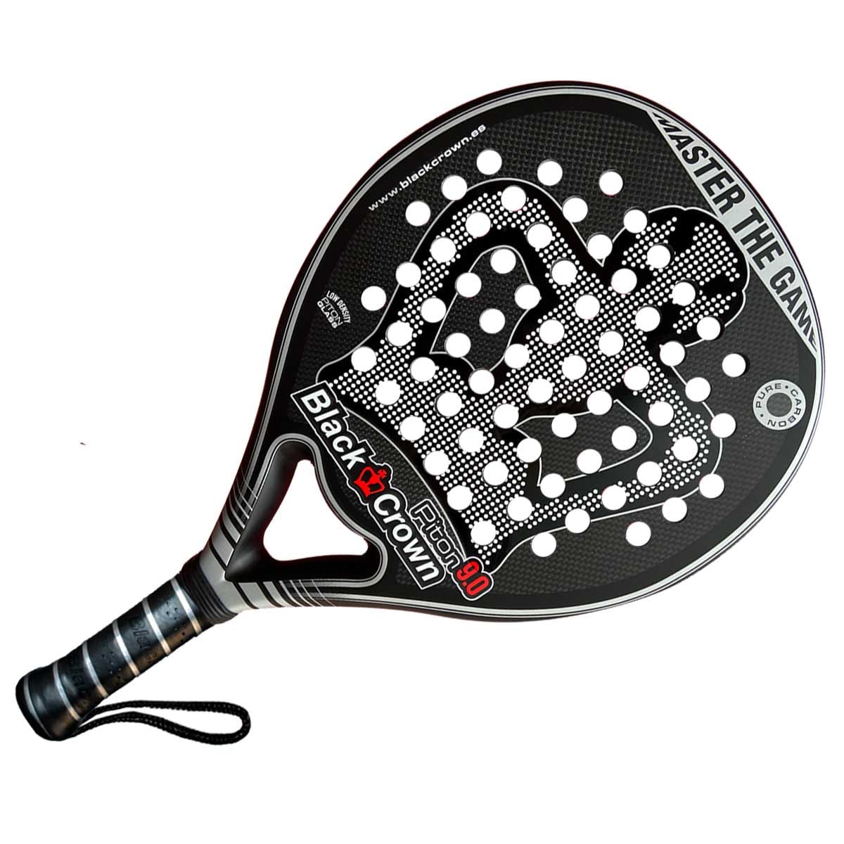 Pala de Padel Black Crown Piton 9.0 2021 - Bandeja.mx