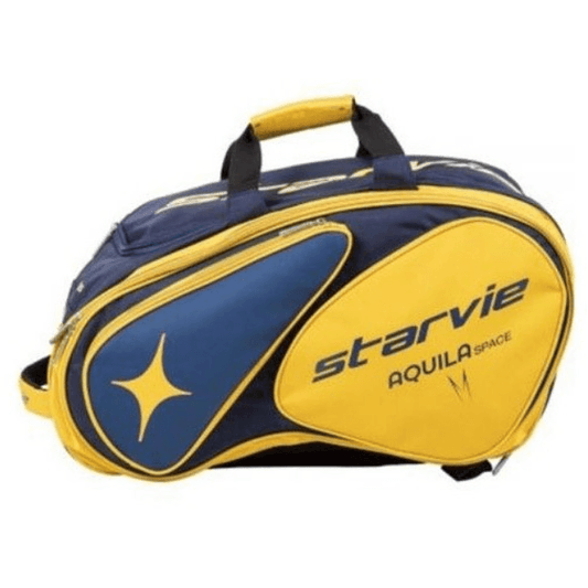 Paletero de Padel Starvie Aquila Pocket (azul/amarillo) - Bandeja.mx